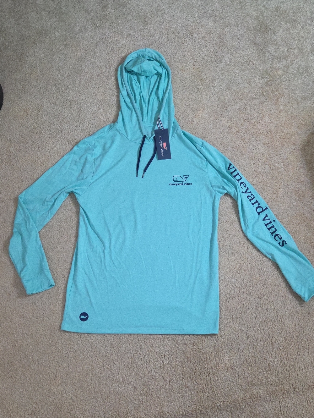 New Vineyard Vines Long Sleeve Shirt Performance Sun Protection